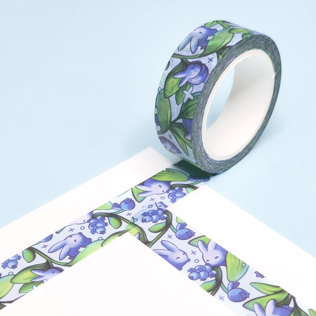 Blue-Bunnies Washi Tape
