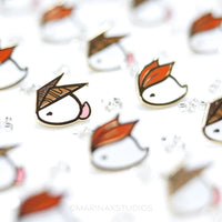 Mitarashi Dango Mini Pin - Bunny