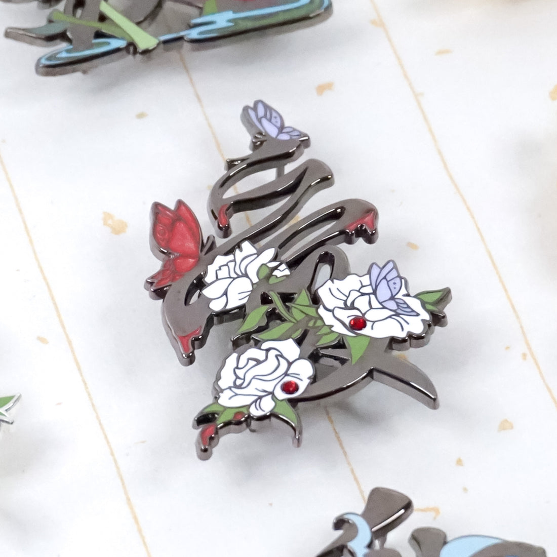 Butterfly Blessing Enamel Pin