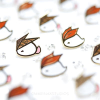 Mochi Icecream Mini Pin - Bunny