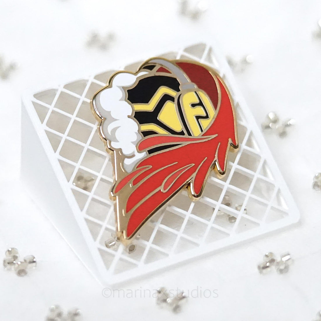 Wing Hero Enamel Pin