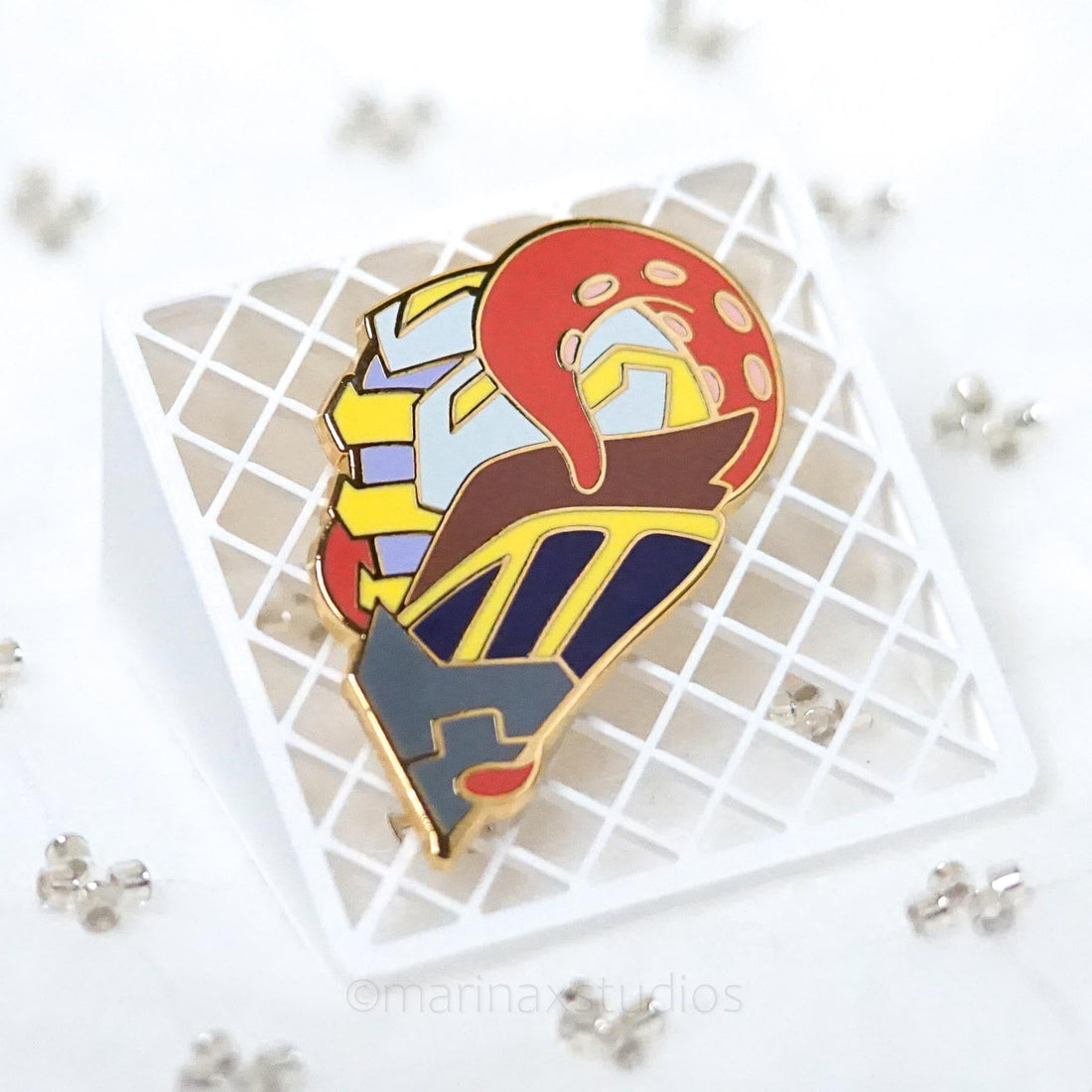 Ate an Octopus Enamel Pin