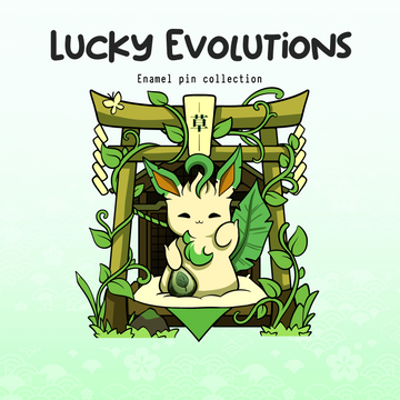 Grass Evolution Enamel Pin [PRE-ORDER]