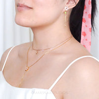 Sakura Dangle Earrings (Replacement)