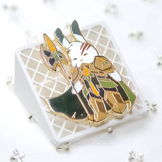 Lancer Bunny Enamel Pin