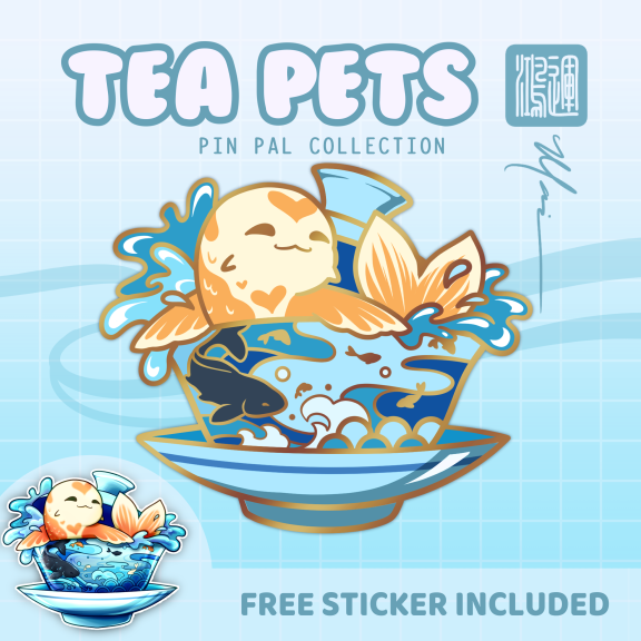 Tea Pet - Splashing Koi [PRE-ORDER]
